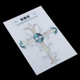 Maxbell Guitar Head Sticker Guitar Face sticker for Folk Electric Guitar Skeleton