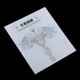 Maxbell Guitar Head Sticker Guitar Face sticker for Folk Electric Guitar Wing