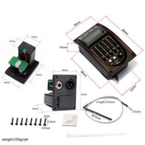 Maxbell LC-5 Guitar Pickups Auto Manual Tuning Mode EQ Tuner Guitar Preamp Equalizer