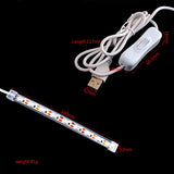 Maxbell Saxophone Flute LED Leak Detection Light with USB Cable & Switch Accessory