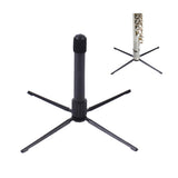 Maxbell Foldable Flute Clarinet Compact Stand Holder Portable for Flute Clarinet