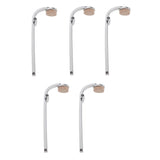 Maxbell 5pcs Trombone Spit Valve Water Key Trombone Replacement Parts Accessories