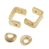 Maxbell 20pcs Trombone Water Key Valve Accessories Drain Valves Mount Base