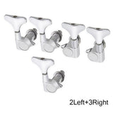 Maxbell 5Pcs String Tuning Pegs Machine Heads for Electric Bass 2L3R