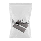 Maxbell 2 Pieces Ebony Wood Blank Lumber for Musical Instrument Luthier Supplies