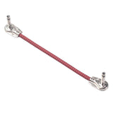 Maxbell 2pcs Guitar Patch Cable 1/4in Plug DIY Instrument for Effect Audio Red