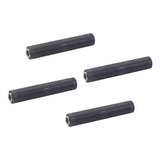 Maxbell 4pcs Guitar Microphone Audio Converter Coupler 1/4in Extender Connector