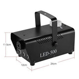 Maxbell 500W Fog Smoke Machine RGB 3 in 1 LED Light Stage Effect Wireless Remote
