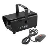 Maxbell 500W Fog Smoke Machine RGB 3 in 1 LED Light Stage Effect Wireless Remote