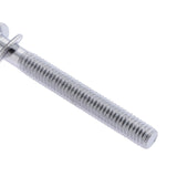 Maxbell 5 Chrome Drum Tension Rods 45/55/65/75mm for Tom Snare Build Repair 65mm