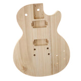 Maxbell Unfinished Guitar Body Blank Wood Guitar fits for ST Guitar Parts Accessory