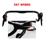 Maxbell MTB Road Bike Bicycle Speeds Shifter Shift Brake Lever 3x7 R7