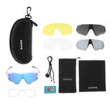 Maxbell Men Cycling Glasses Bike Bicycle Eyewear Sports Polarized Sunglasses Style5