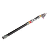 Maxbell Carbon Fiber Telescopic Fishing Rod Super Strong Sea Spinning Hand Pole 2.7m