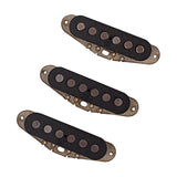 Maxbell Prebuilt Constructed Neck Middle Bridage Pickup Alnico Rod Magnets for ST