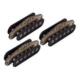 Maxbell Prebuilt Constructed Neck Middle Bridage Pickup Alnico Rod Magnets for ST