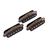Maxbell Prebuilt Constructed Neck Middle Bridage Pickup Alnico Rod Magnets for ST