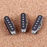Maxbell Prebuilt Constructed Neck Middle Bridage Pickup Alnico Rod Magnets for ST