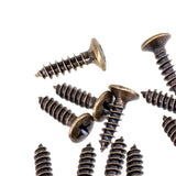 Maxbell 50x Pickguard Mounting Screws for ST SQ Replacement Parts Bronze 3x12mm