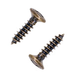 Maxbell 50x Pickguard Mounting Screws for ST SQ Replacement Parts Bronze 3x12mm