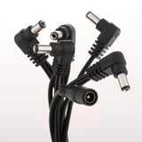 Maxbell Guitar Effector Power Supply Adapter US Plug With 1 to 5 Way Splitter Cable