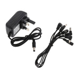 Maxbell 9V AC/DC Guitar Effect Power Adapter Charger w/ 1 to 5 Way Cable Cords