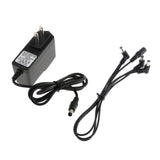Maxbell 9V1A Guitar Effect Power Replacement Supply Adapter With 1 to 3 Way Cable