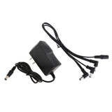 Maxbell 9V1A Guitar Effect Power Replacement Supply Adapter With 1 to 3 Way Cable