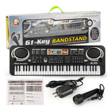 Maxbell Keyboard Piano 61 Key Portable Keyboard Multifunctional Keyboard Piano Gift