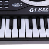 Maxbell Keyboard Piano 61 Key Portable Keyboard Multifunctional Keyboard Piano Gift
