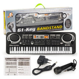 Maxbell 61 Keys Digital Music Electronic Keyboard Key Board Electric Piano Kids Gift
