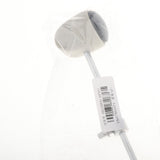 Maxbell Drum Kick Beater Head Stainless Steel Drum Pedal Beater Parts Silicone Gray