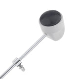 Maxbell Drum Kick Beater Head Stainless Steel Drum Pedal Beater Parts Silicone Gray