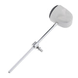 Maxbell Drum Kick Beater Head Stainless Steel Drum Pedal Beater Parts Silicone Gray