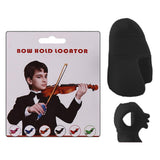 Maxbell Violin Bow Grip Correcting Hold for 2/4 3/4 Violin Viola Training Black