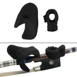 Maxbell Violin Bow Grip Correcting Hold for 2/4 3/4 Violin Viola Training Black