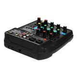 Maxbell Portable 4 Channel Digital Sound Mixing Console System 48V Amplifier