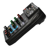 Maxbell Portable 4 Channel Digital Sound Mixing Console System 48V Amplifier