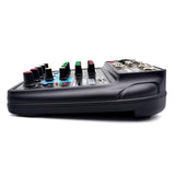 Maxbell Portable 4 Channel Digital Sound Mixing Console 48V Amplifier
