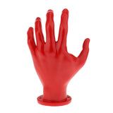 Maxbell 3D Guitar Holder Bracket Instrument Stand Rack Acoustic Studio Decoration red left