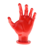 Maxbell 3D Guitar Holder Bracket Instrument Stand Rack Acoustic Studio Decoration red left