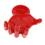 Maxbell 3D Guitar Holder Bracket Instrument Stand Rack Acoustic Studio Decoration red left