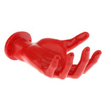 Maxbell 3D Guitar Holder Bracket Instrument Stand Rack Acoustic Studio Decoration red left