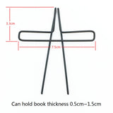 Maxbell Music Paper Book Holder Durable Music Sheet Clip for Musicians, Easy to Use Golden