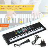 Maxbell 61 Key Digital Music Electronic Keyboard Key Board Electric Piano Gift EU