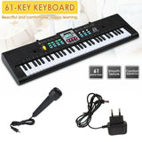 Maxbell 61 Key Digital Music Electronic Keyboard Key Board Electric Piano Gift EU
