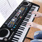 Maxbell 54 Key Digital Music Electronic Keyboard Key Board Electric Piano EU Plug