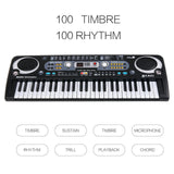 Maxbell 54 Key Digital Music Electronic Keyboard Key Board Electric Piano EU Plug