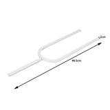 Maxbell 6inch Exquisite Crystal Handheld Singing Bowl Yoga Meditation Tuning Fork