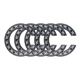 Maxbell 5/Set Soundhole Rosette Decal Sticker for 39'' inch Classic Guitar DIY Parts